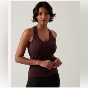 Athleta Momentum tank, XXS, Spiced Cabernet, NWOT